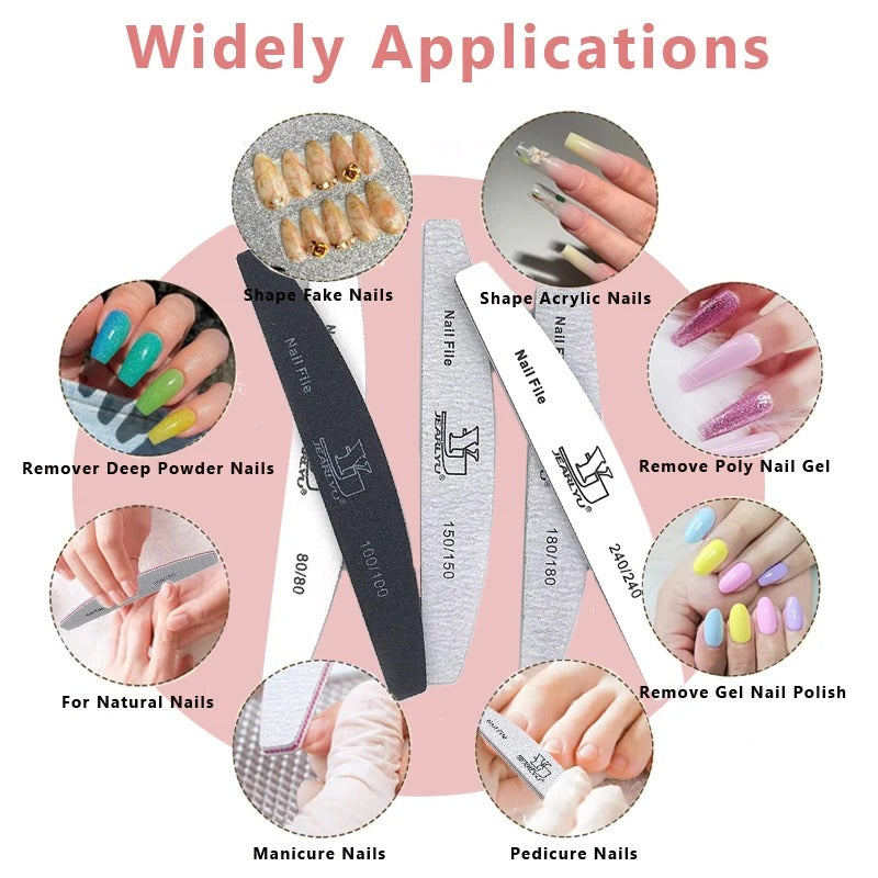Pro Multi-Grit Nail File Set