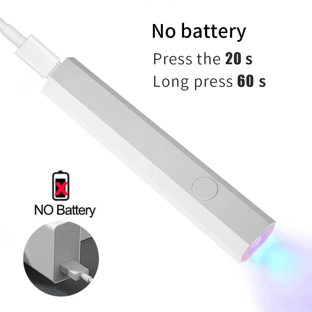 YIKOOLIN Mini UV/LED Nail Lamp