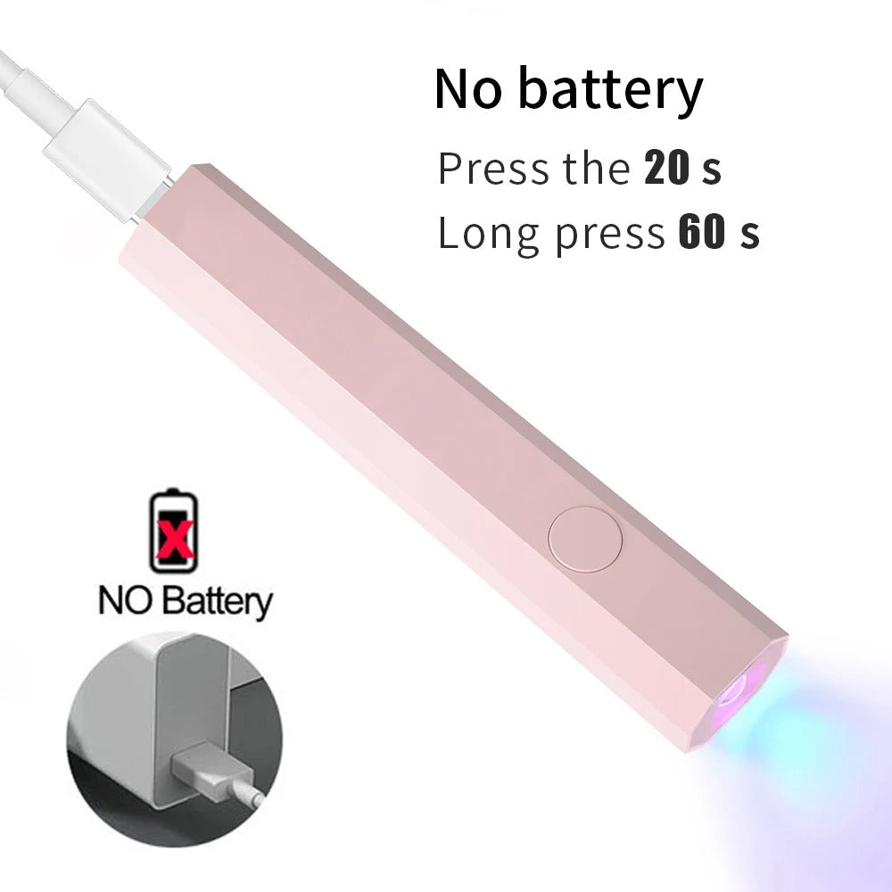 YIKOOLIN Mini UV/LED Nail Lamp