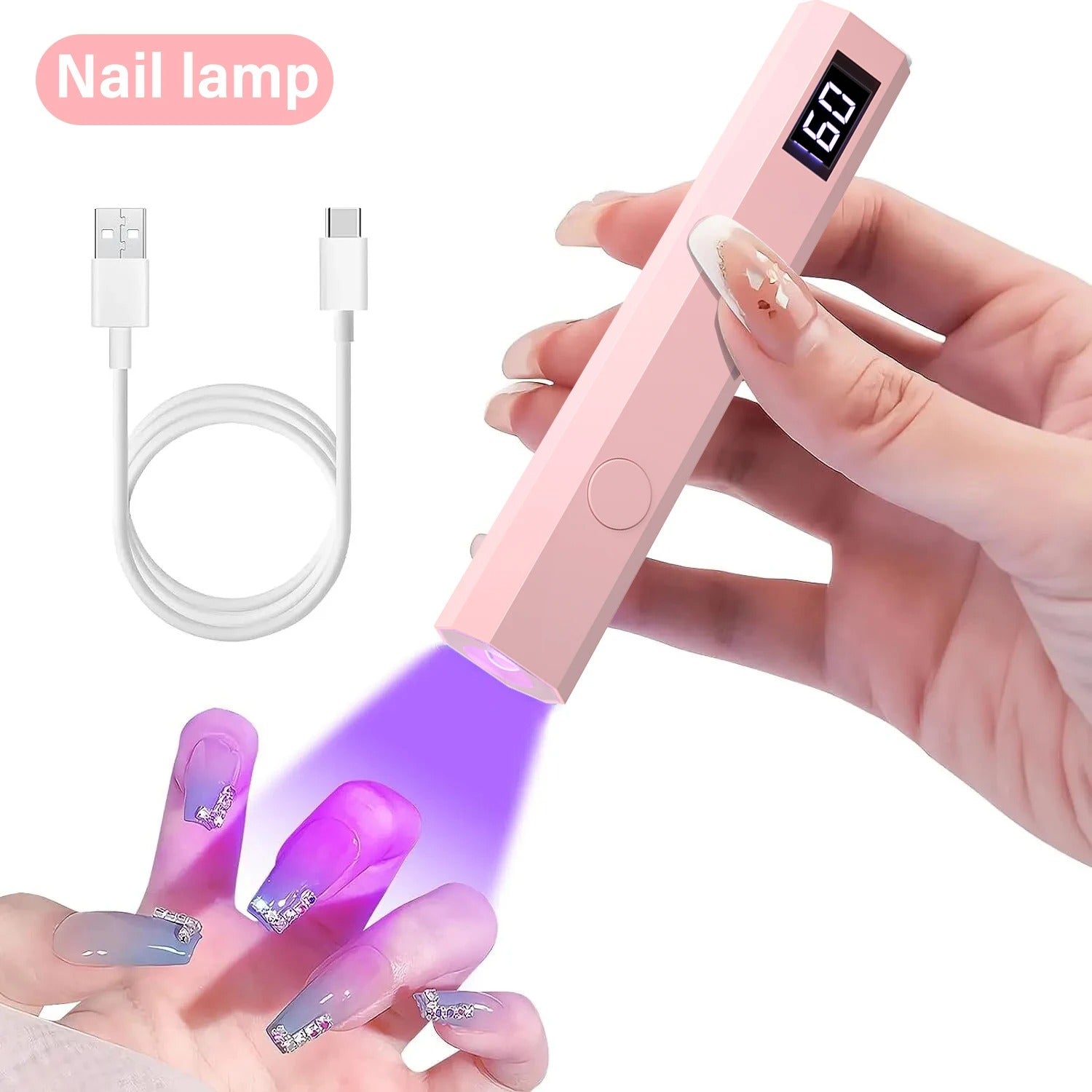 YIKOOLIN Mini UV/LED Nail Lamp