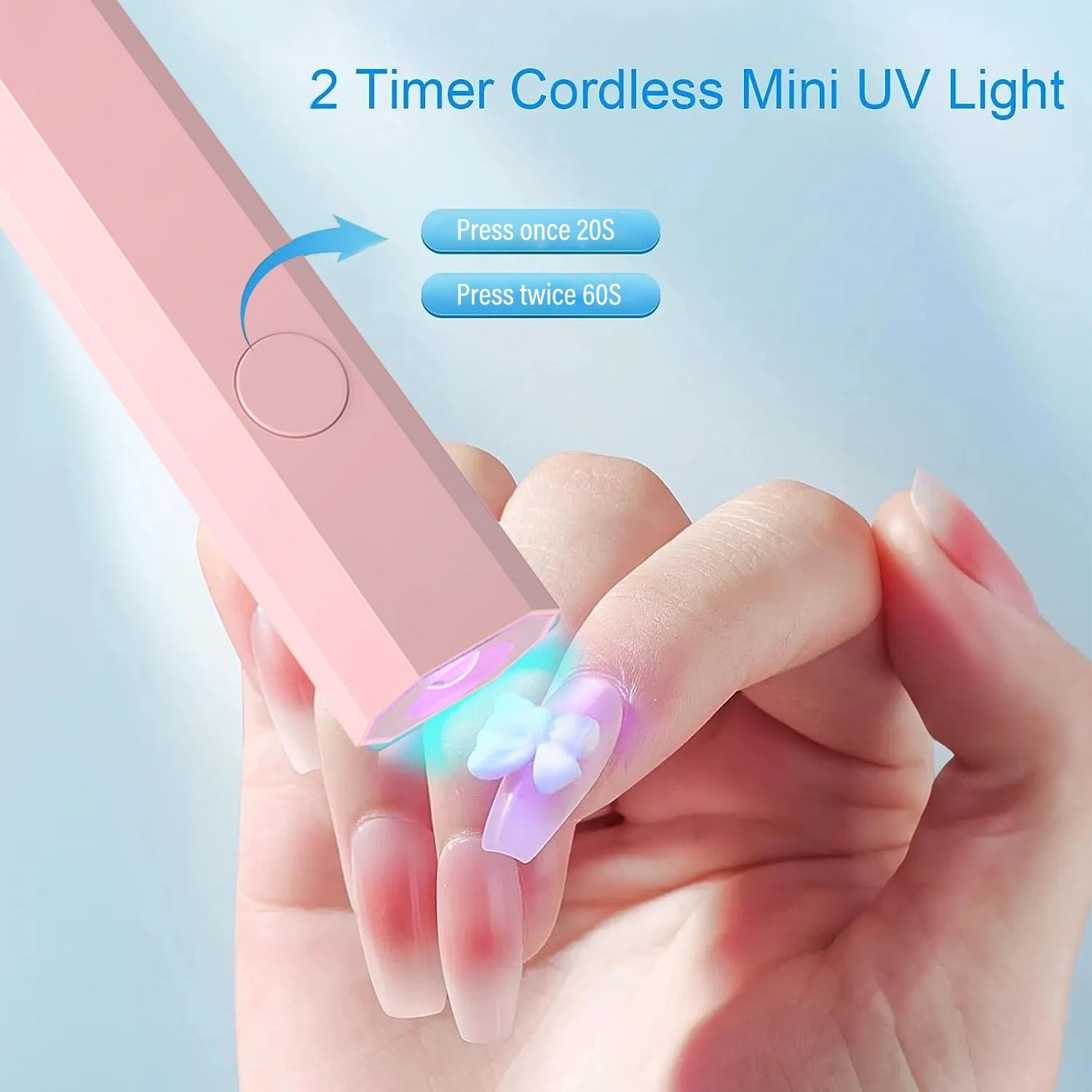 YIKOOLIN Mini UV/LED Nail Lamp